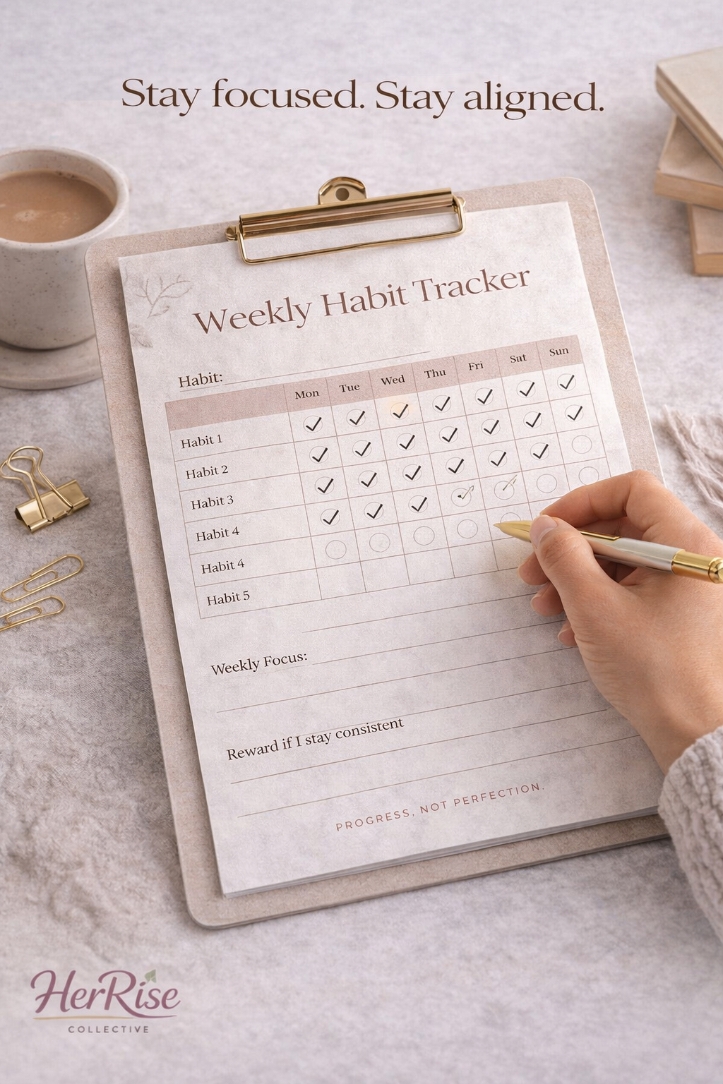 30-Day Habit Reset Planner | Printable Habit Tracker PDF