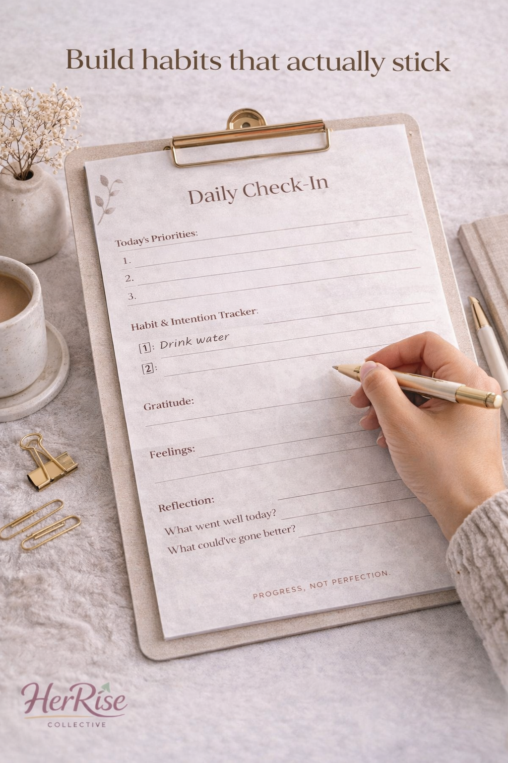 30-Day Habit Reset Planner | Printable Habit Tracker PDF