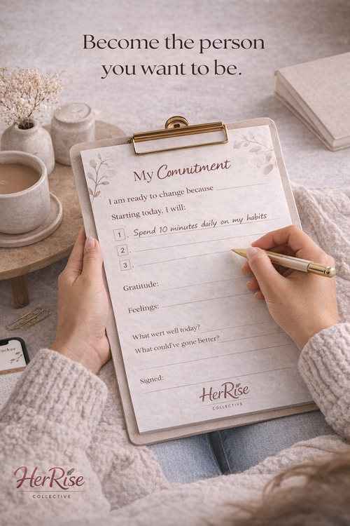 30-Day Habit Reset Planner | Printable Habit Tracker PDF